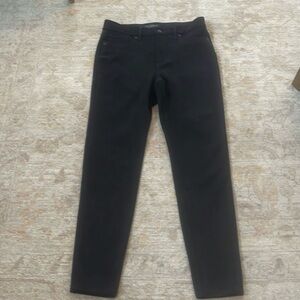 Banana republic faux brush suede pants in a size 4, black
